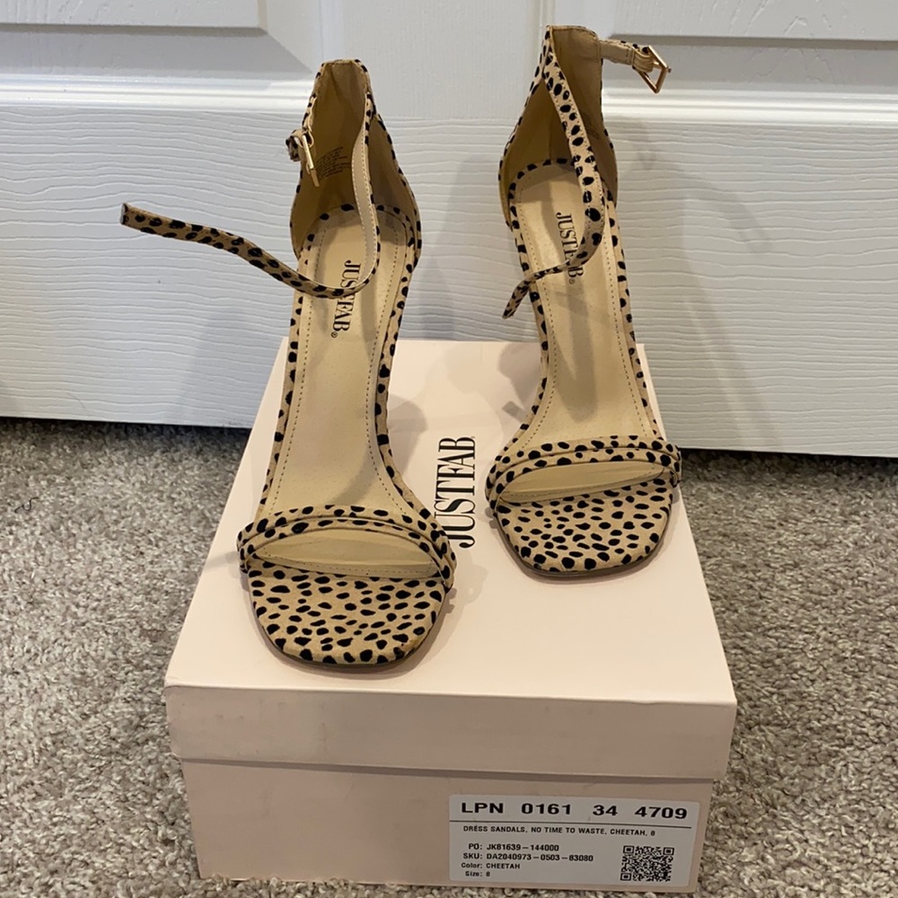 “Just Fab” Cheetah HEELS!!!